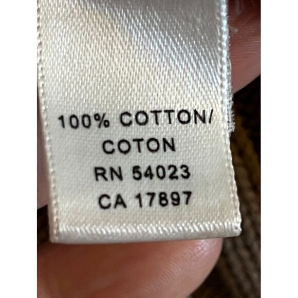 Banana Republic Sweater Women XL Brown Mock Neck Full Zip Ribbed Stretch Neutral - Picture 7 of 10